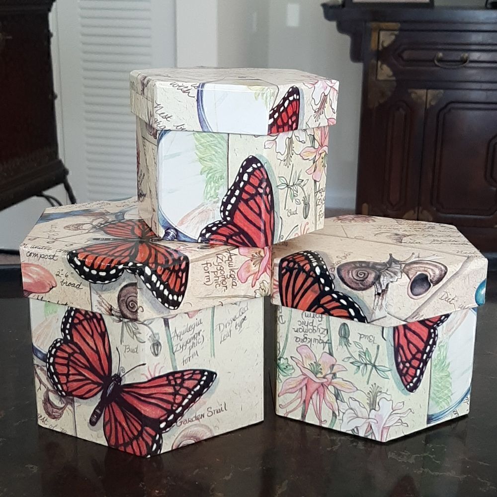 Vintage box within a box